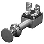 BRASS PUSH/PULL SWITCH - Click Image to Close